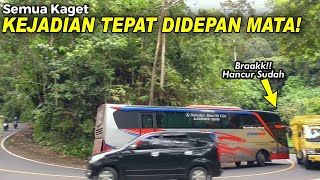 Download lagu BRAAKK..‼️CLEAR RECORDED BUS HAD A TRUCK IN LIKU 9 mp3