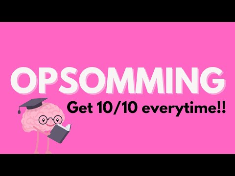 The ONLY tutorial you need to learn OPSOMMING/SUMMARY easily | Afrikaans for English students