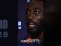 TERENCE CRAWFORD ON WHAT HE TOLD ERROL SPENCE JR IN FACE OFF;  LOOKS TO SILENCE HATERS!