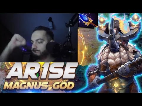 Ar1se Best Magnus Legendary Plays Legendary Games WAWWW Dota 2 Highlights !!
