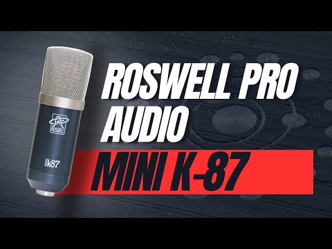 Roswell Mini K87 Microphone (smooth and rich)
