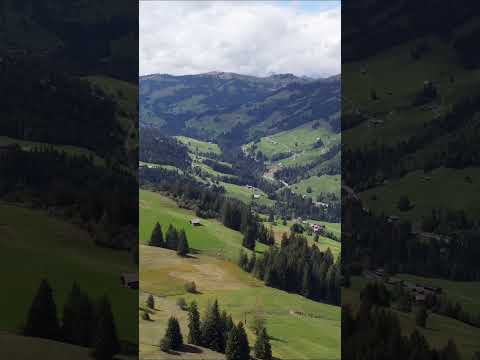 Switzerland Zweisimmen _ 4K Dron Shot