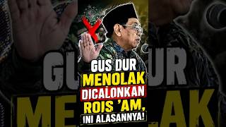 Download lagu GUS DUR REFUSED THE NOMINATION FOR ROIS 'AM, HERE IS WHY!#gusdur mp3