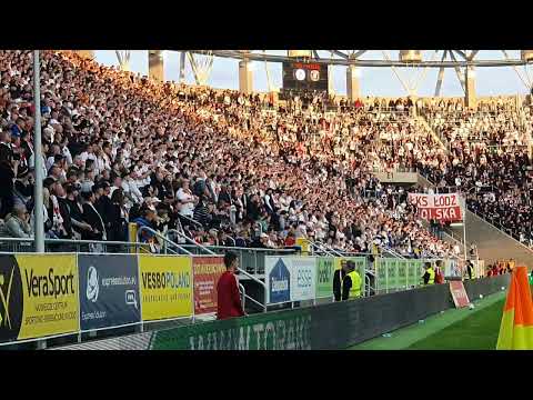 Doping kibiców ŁKS-u Łódź w 68. Derbach Łodzi cz.1