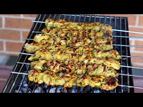 Vietnamese Grilled Chicken Skewers Recipe _ International Cuisines