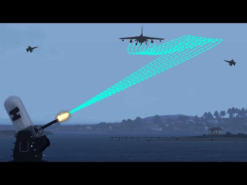 Russian Fighter Jets Shot Down by C-RAM - Phalanx CIWS - Military Simulation - Tandav - ARMA 3