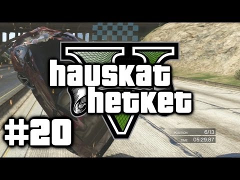 Hauskat Hetket #20 | GTA V: Online (Raceja!)