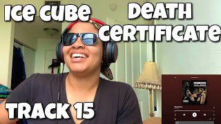 ICE CUBE “ DEATH CERTIFICATE ALBUM REACTION “ BLACK KOREA “