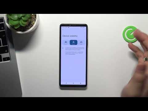 How to Set Up Nearby Share on SONY Xperia 10 Mark IV - Use Nearby Share