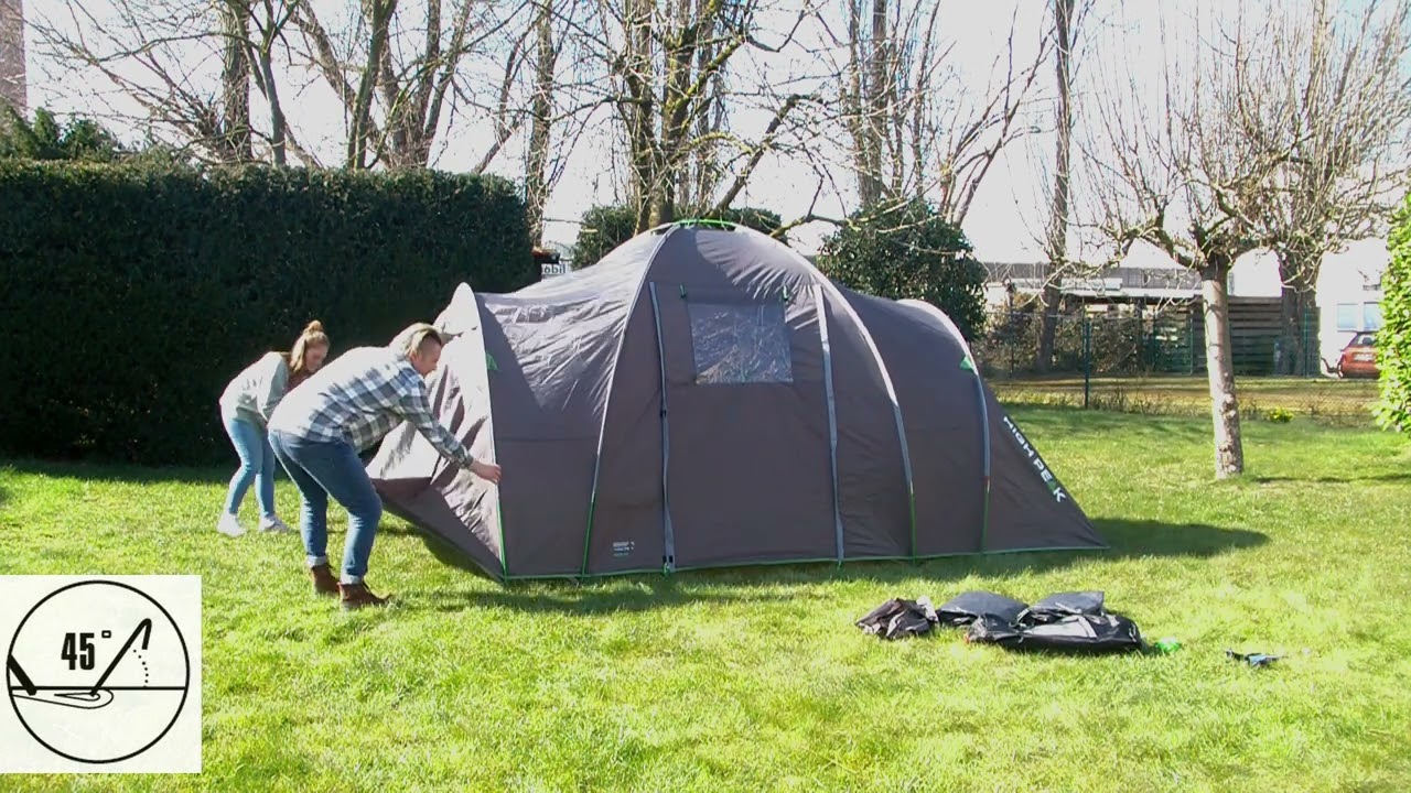 Намет шестимісний High Peak Como 6.0 Dark Grey/Green (10263)