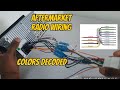 How To Wire Aftermarket Radio Into Any Car Wiring Colors Explained