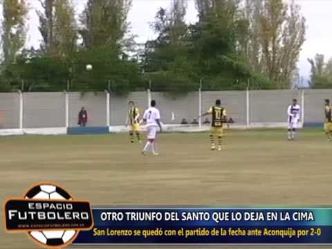 LAF - 3° FECHA - SAN LORENZO 2 ACONQUIJA 0