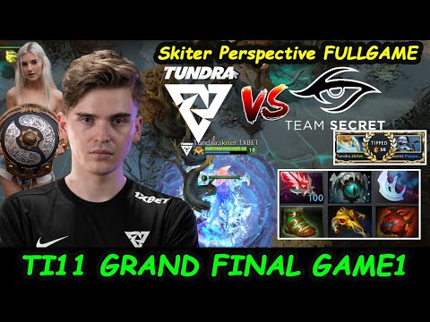 Tundra vs Secret | Skiter Naga Siren Perspective Fullgame The International 2022 Grand Final Game1