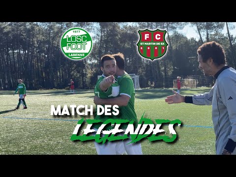 RESUME MATCH DES LEGENDES LABENNE OSC 5-6 FC SAINT MARTIN DE SEIGNANX (05/12/2022)