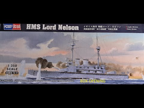 HMS Lord Nelson __BOX OPENING   tweet @bravo_workshop