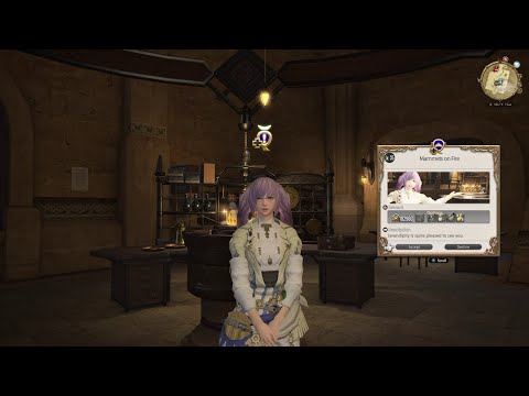FFXIV Goldsmith Class Quest: Mammets on Fire
