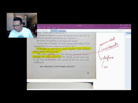 Sec 1 Lit 28-29 April “Wonder” novel pages 43-48