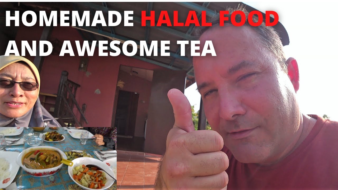 HOMEMADE HALAL FOOD AND TAMARIND TEA / PERLIS TRAVEL VLOG / WHERE TO STAY IN PERLIS, MALAYSIA