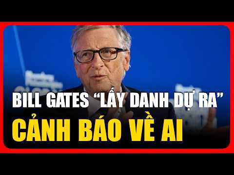 Bill Gates: AI còn nguy hiểm hơn cả vũ khí hạt nhân?  | Thuyết minh | BNC Now