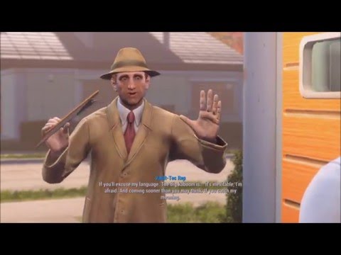 Fallout 4 Vault-Tec Rep Before and After The War