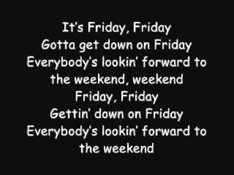 Rebecca Black - Friday (Lyrics)