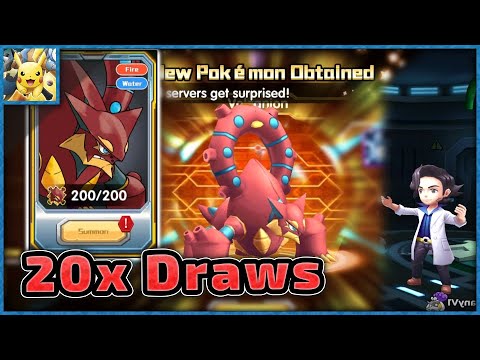 20x Volcanion Capsule Gift and Rayquaza! - Pokeland Legends