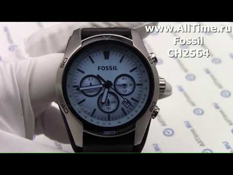 Обзор наручных часов Fossil CH2564 с хронографом