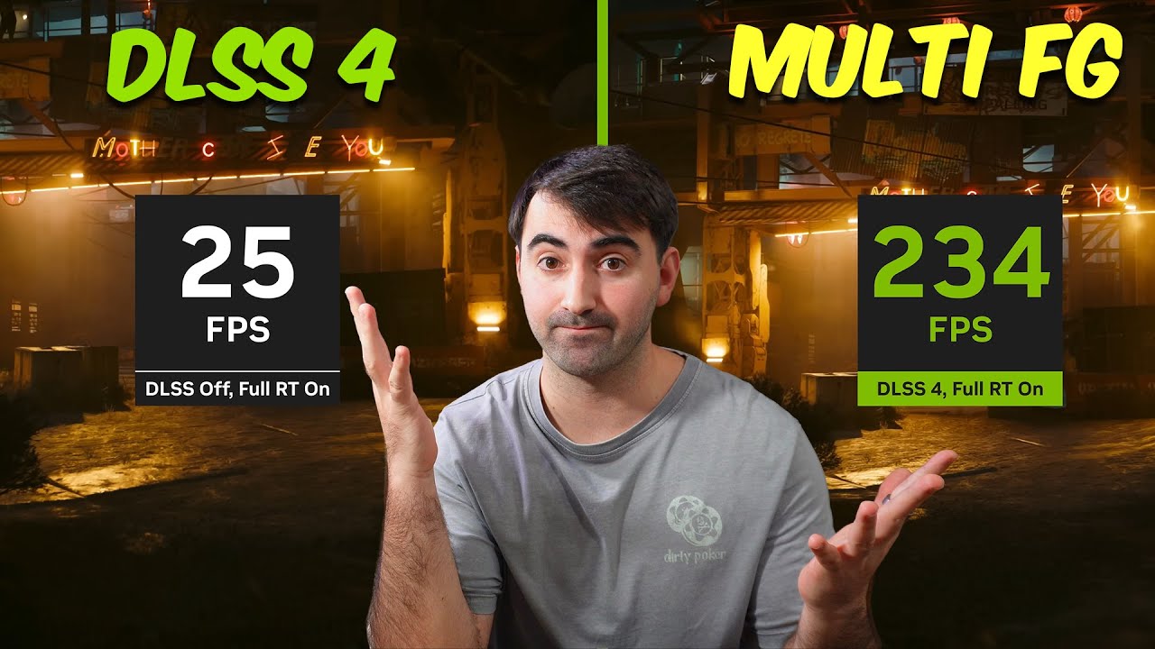 Reacción a primeras pruebas del DLSS 4.0 y el MULTI FRAME GENERATION + EXPLICACIÓN