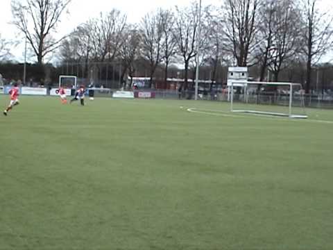 Eerste helft Kampong JO11-1 - DOVO JO11-1 competitie