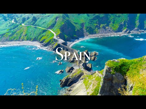 🇪🇸 SPAIN by DRONE - BEAUTIES of the MEDITERRANEAN (4K TRAVEL VIDEO)(4K Ultra HD)