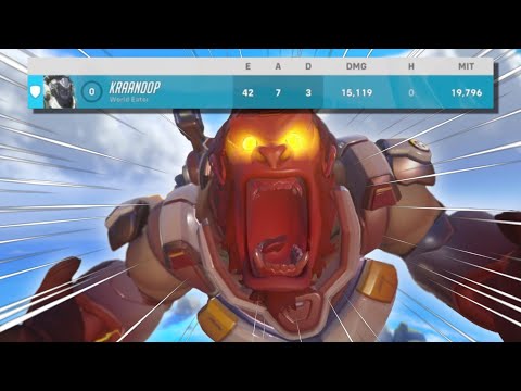 Famous TikToker "Kraandop Clips" Dominates the Ranked Ladder (Overwatch 2)