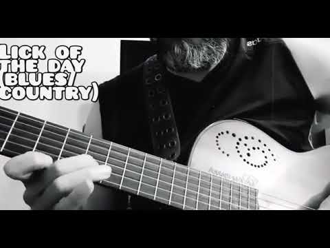 Blues/Country fast lick (tab at the end) - Fraseo rápido de Blues/Country (tab al final)