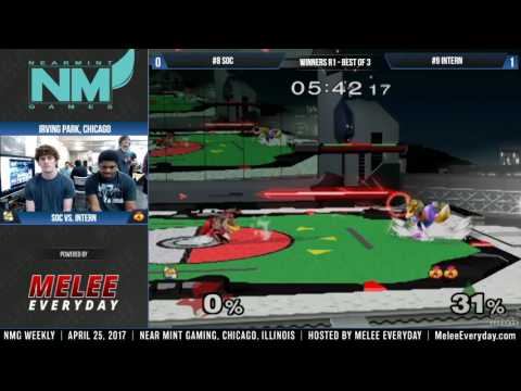NMG Weekly [4/25/17] - Intern (Sheik) vs. Soc (Fox) - SSBM - Winners R1