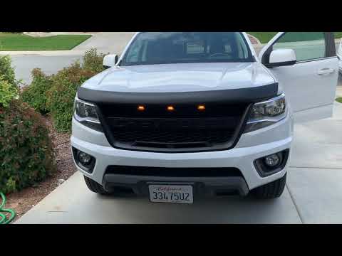 2019 Chevy Colorado Raptor style Grill Led light set up