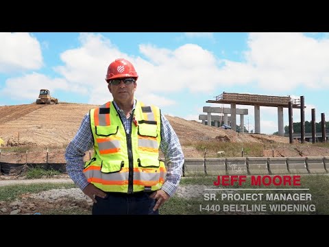 PM Spotlight - Jeff Moore, Sr  Project Manager of the I 440 Beltline Widening Project Raleigh, NC