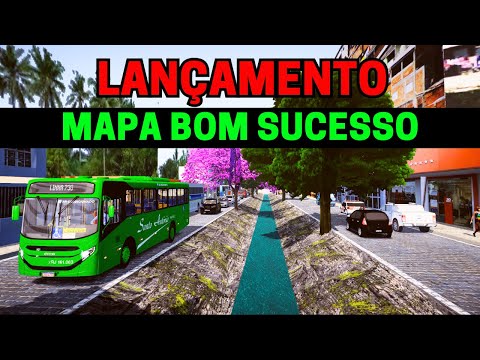 🔴Gameplay Novo Mod Mapa Bom Sucesso | Proton Bus Simulator | PBSU | PBSC Mods