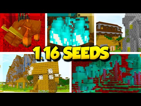 5 Minecraft 1.16 Seeds! (Minecraft Java Snapshot 20w18a Seeds)