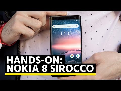 Hands-On: Nokia 8 Sirocco