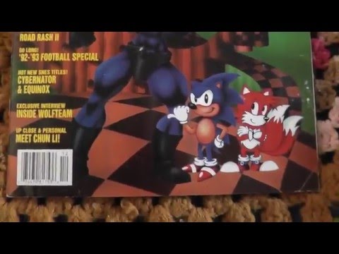 Quick Look Overview GameFan Magazine Issue #2 Rare