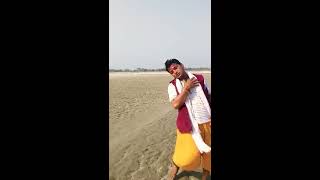 preview picture of video 'Dr. Santosh pandey, when he got mental in Ayodhya. Seen taken at Bank of Saryu River'