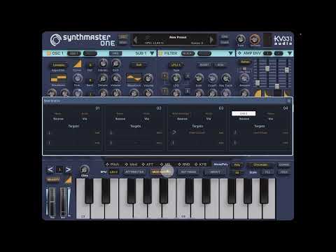 SynthMaster One - Berlin School Style Sound & Sequence Programming Tutorial from Scratch