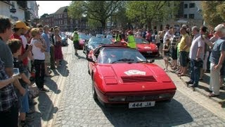 preview picture of video 'Ferrari Owners Club at Horsham Piazza'