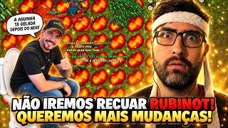 A AGUA BATEU NO BUMBUM DO RUBINOT!!