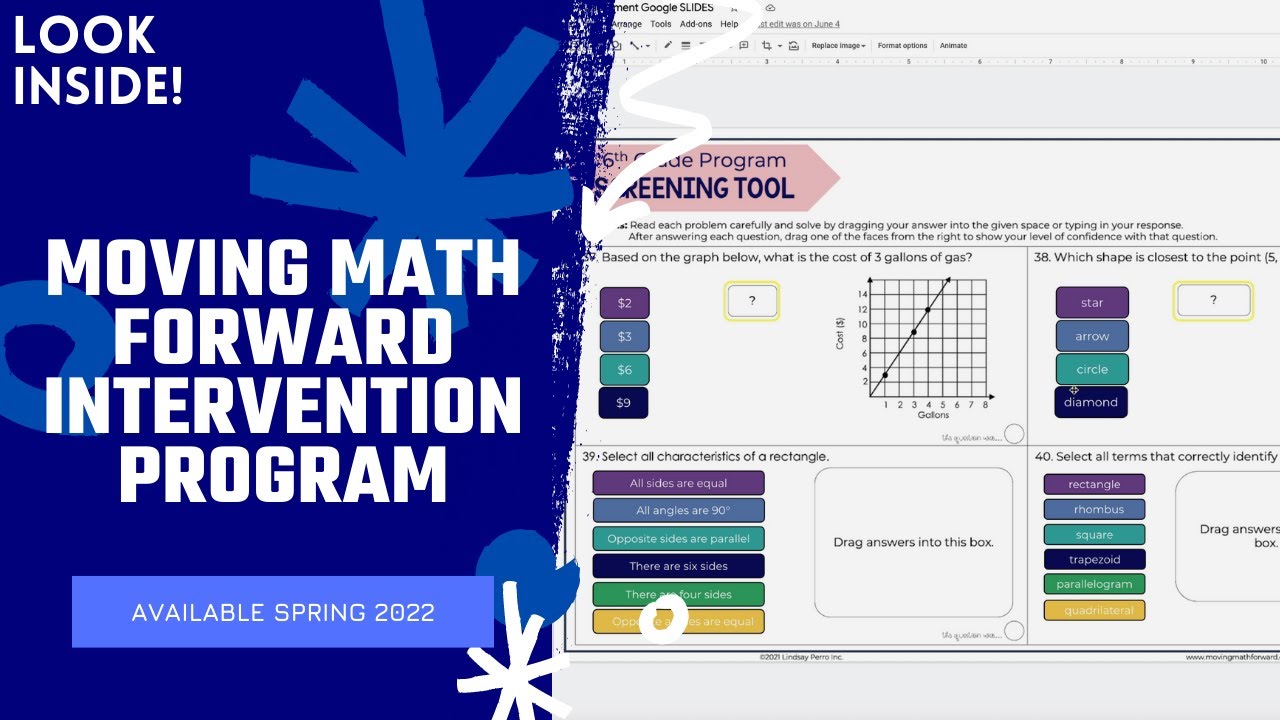 Math Intervention Program Sneak Peek