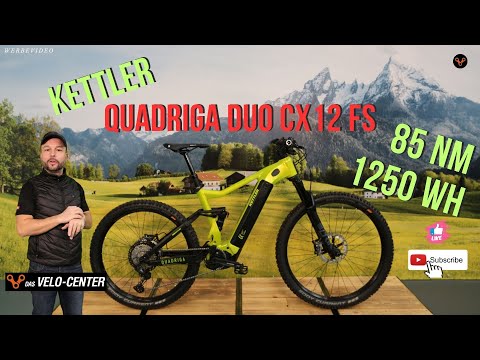 Kettler Quadriga Duo CX 12 FS - Das Velo Center Teil 2