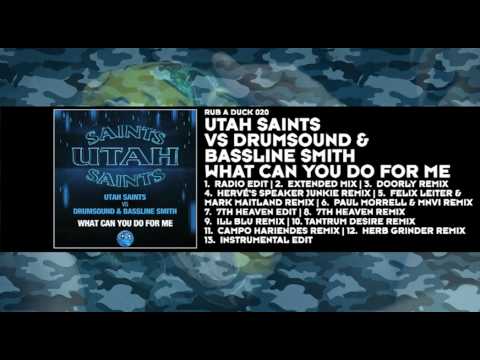 Utah Saints vs. Drumsound & Bassline Smith - What Can You Do For Me