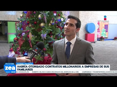 Surgen nuevas acusaciones contra Rommel Pacheco relacionadas con empresas familiares | Francisco Zea