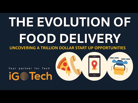From Pizza to AI: The $2 Trillion Food Delivery Revolution Startup Opportunities Explained #igotech
