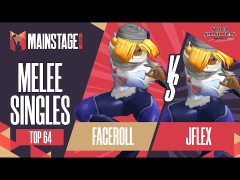 Faceroll vs Jflex - Melee Singles: Top 64 Losers Round 4 - Mainstage 2021 | Sheik vs Sheik