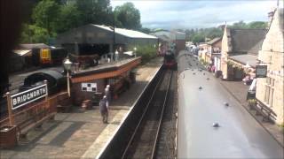 preview picture of video '34053 Sir Keith Park on test at Bridgnorth 17.07.12 Severn Valley Railway'